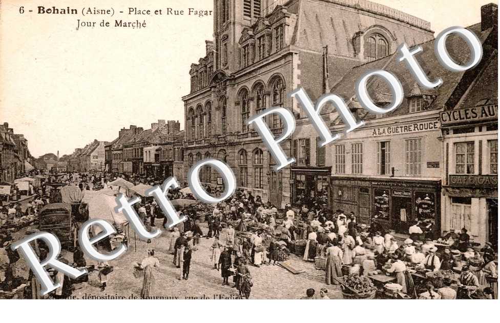Place et Rue Fagar, Jour de Marche