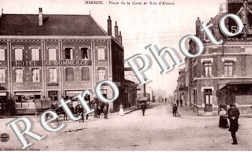 Place de la Gare et Rue d'Alsace