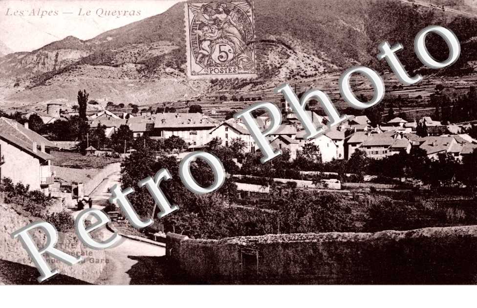 vue generale et avenue de la gare