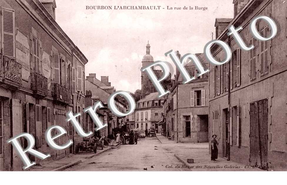 Bourbon-l&#039;Archambault, la Rue de la Burge
