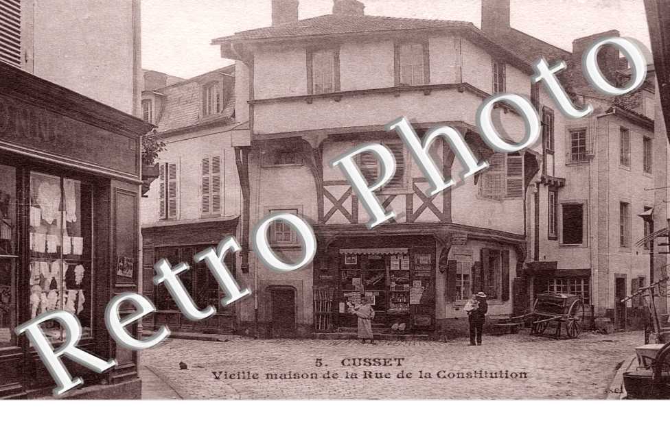 Vieille maison de la rue de la Constitution