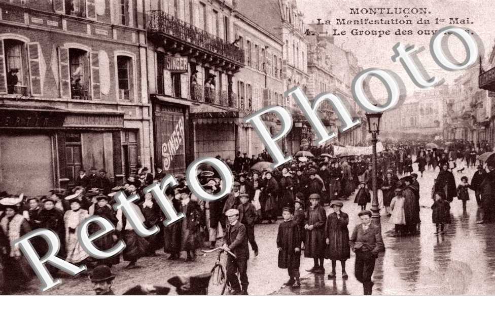 Manifestation du 1er Mai, Groupe des Ouvrieres