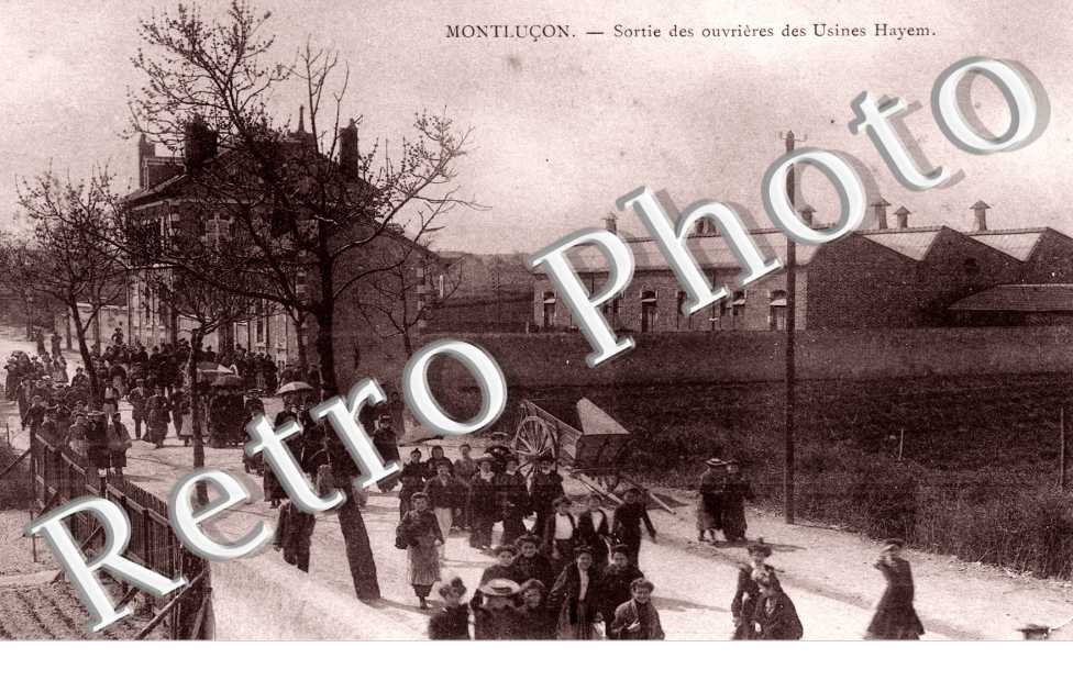 Sortie des Ouvrieres des Usines Hayem