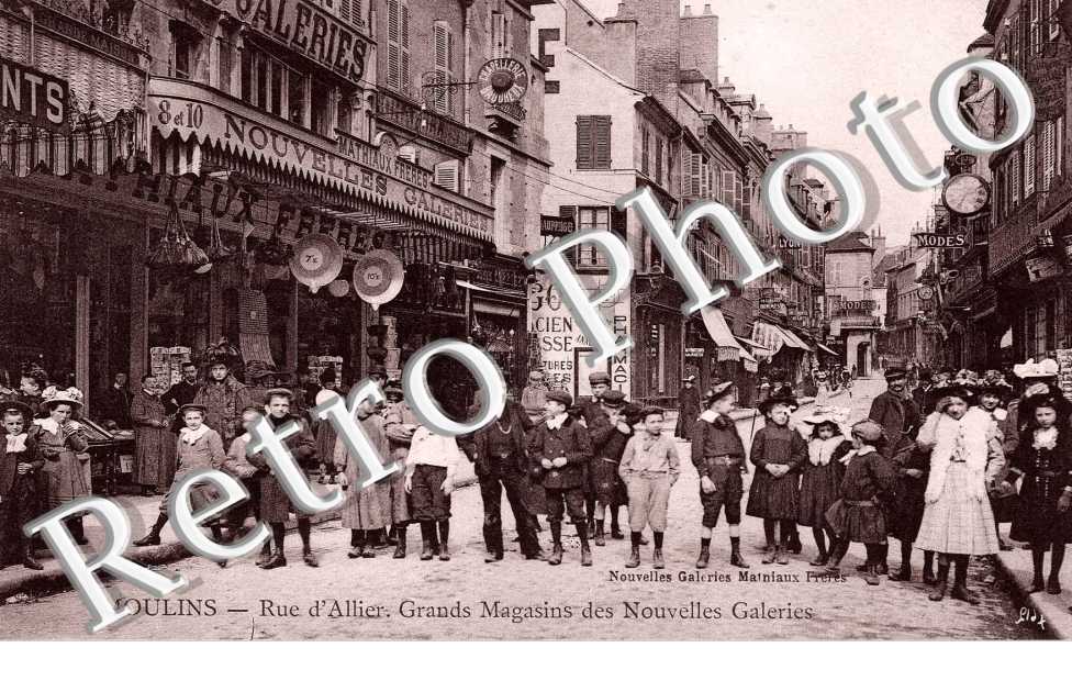 Rue d&#039;Allier - Grands Magasins des Nouvelles Galeries
