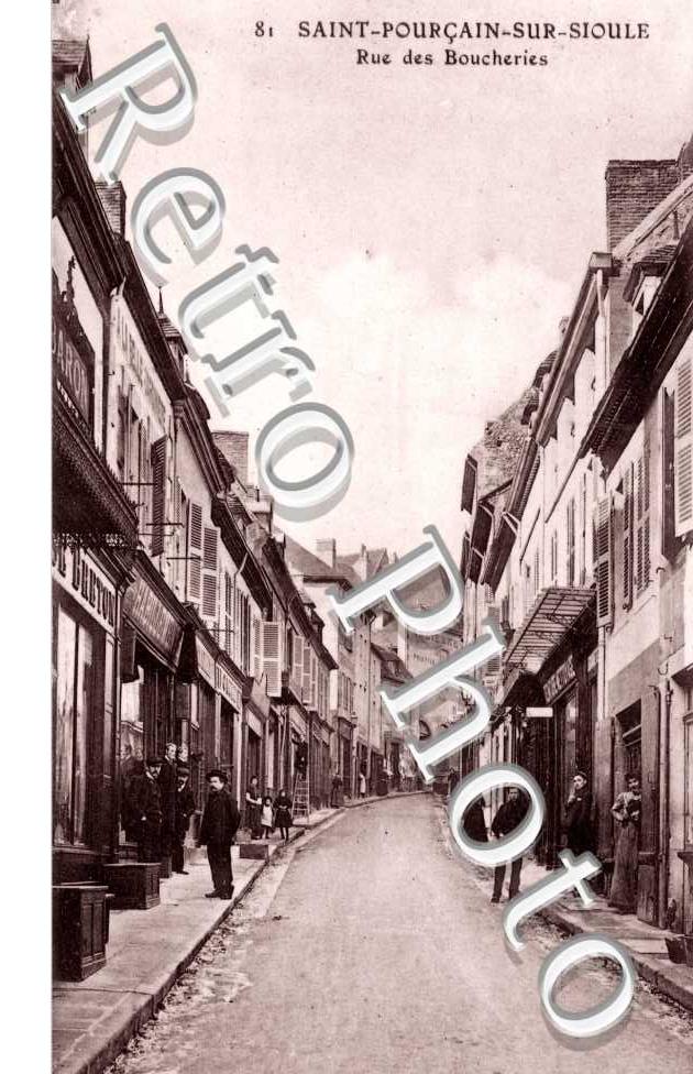 Saint-Pourcain-sur-Sioule, Rue des Boucheries