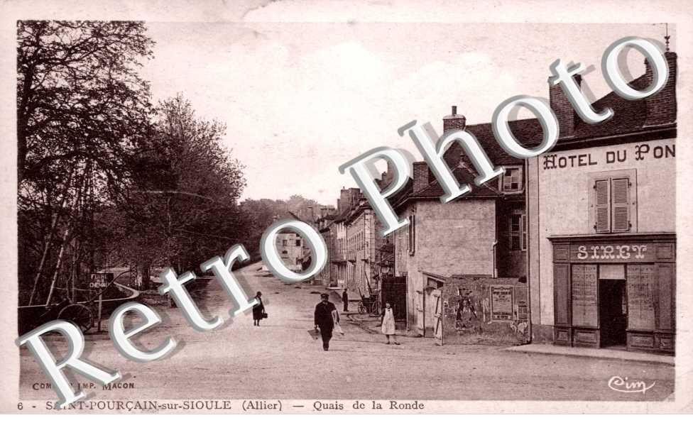 Saint-Pourcain-sur-Sioule, Quais de la Ronde