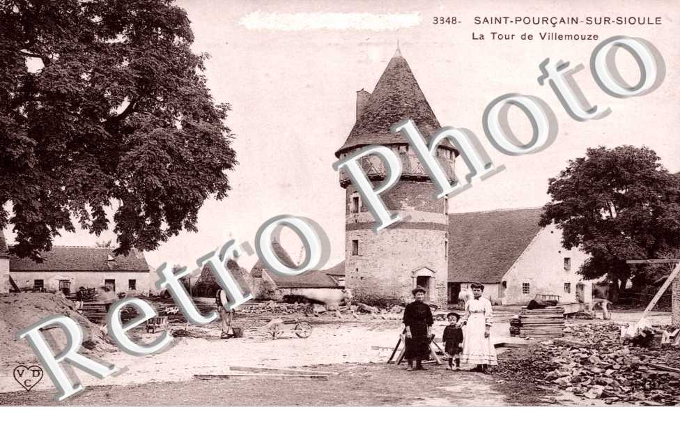Saint-Pourcain-sur-Sioule, la Tour de Villemouze