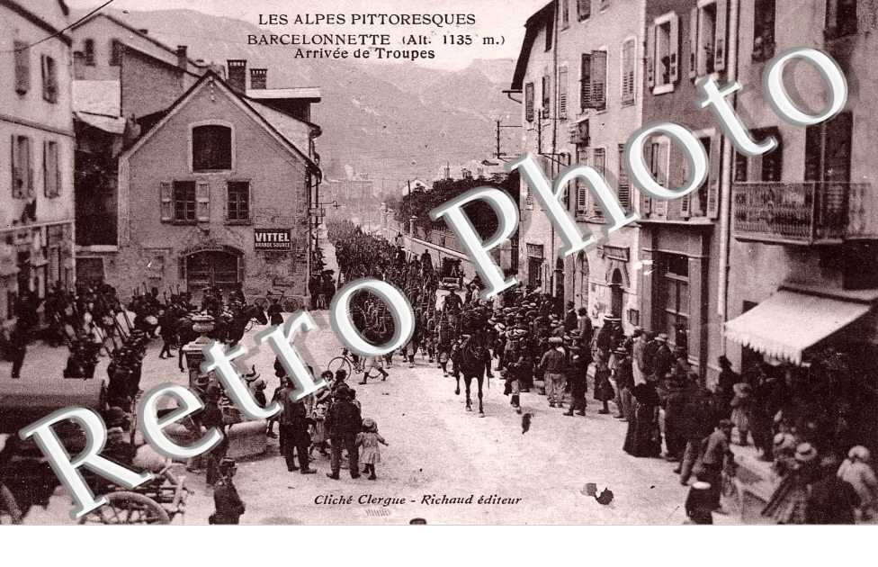arrivee de troupes