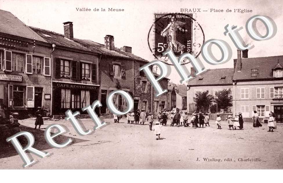 BRAUX place de l'eglise