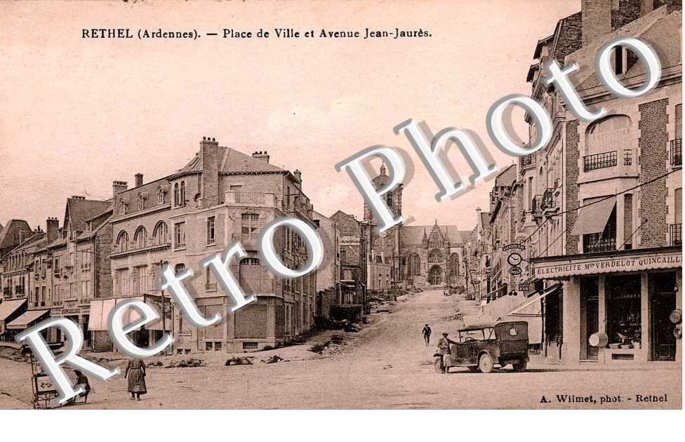 place de ville et avenue Jean Jaures
