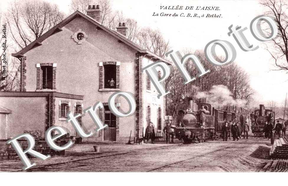 La gare du C. B. R.