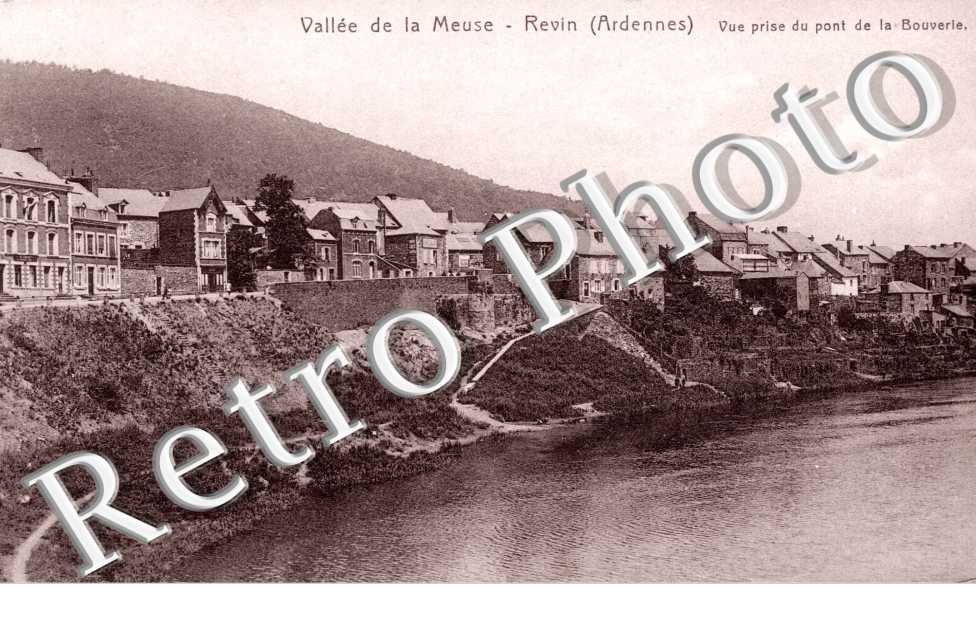 Vue prise du pont de la Bouverie
