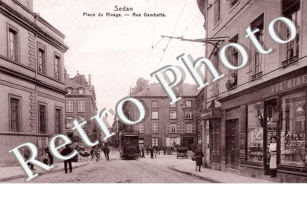 place du Rivage, rue Gambetta