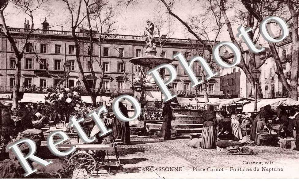 Place Carnot, Fontaine de Neptune