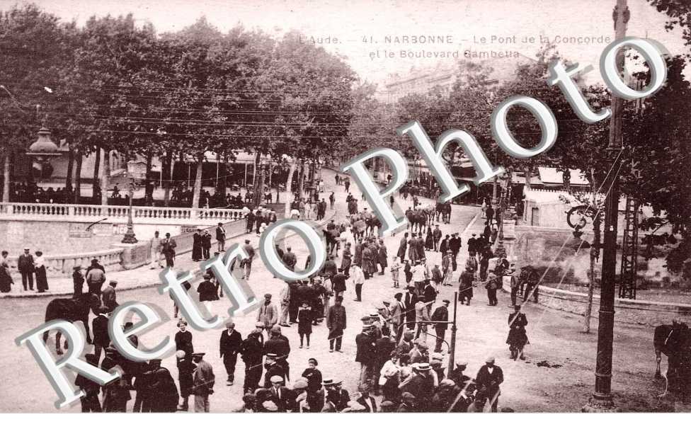 PONT DE LA CONCORDE ET BLVD GAMBETTA