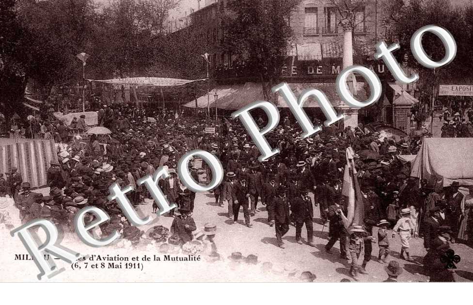 fetes d&#039;aviation et de la mutualite - 6, 7 et 8 mai 1911
