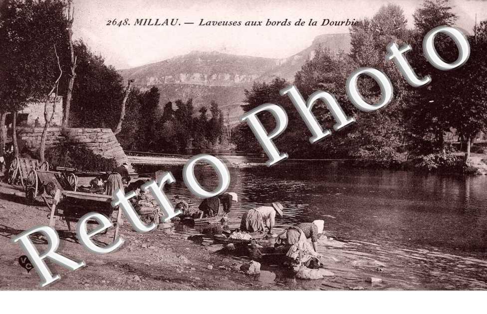 Laveuses aux bords de la Dourbie