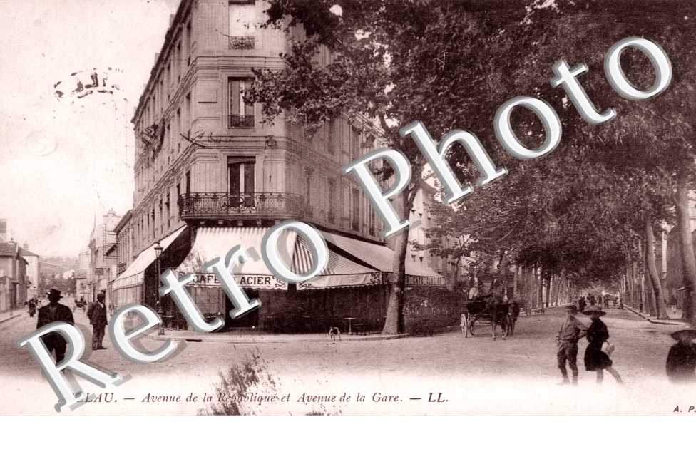 avenue de la Republique et avenue de la gare
