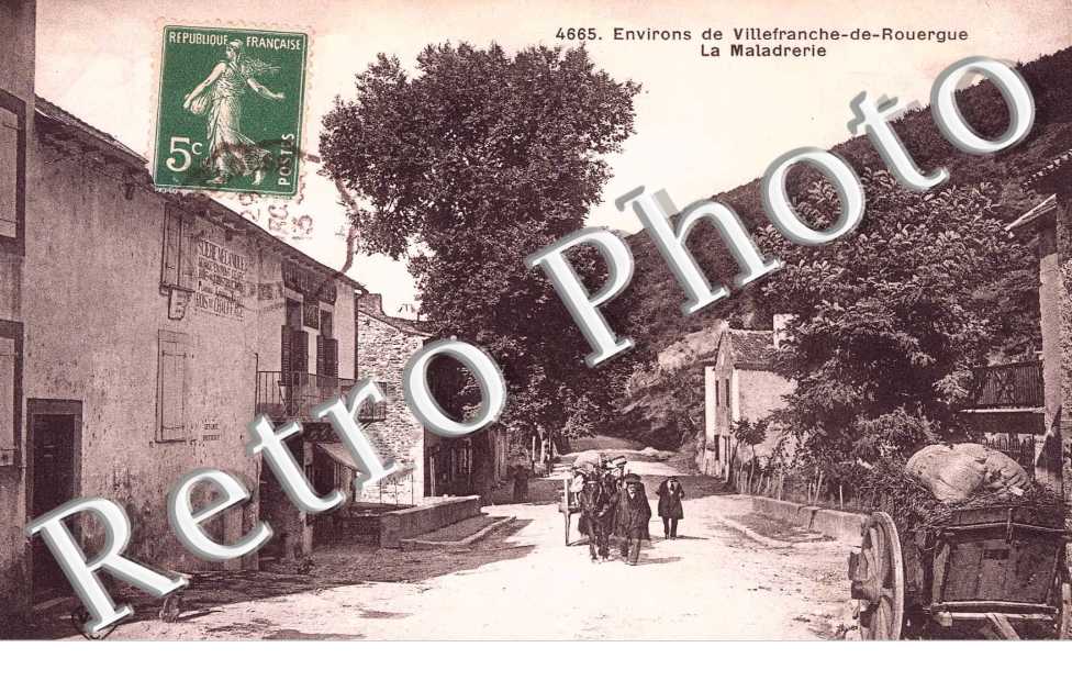 Environs de Villefranche  LA MALADRERIE