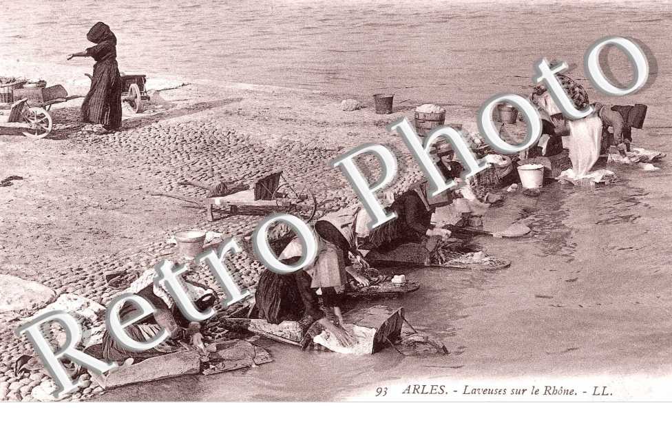laveuses sur le rhone