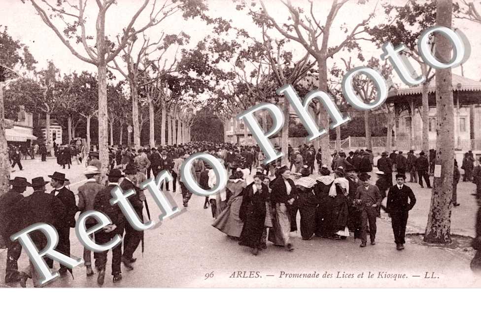 Promenade des Lices et le Kiosque