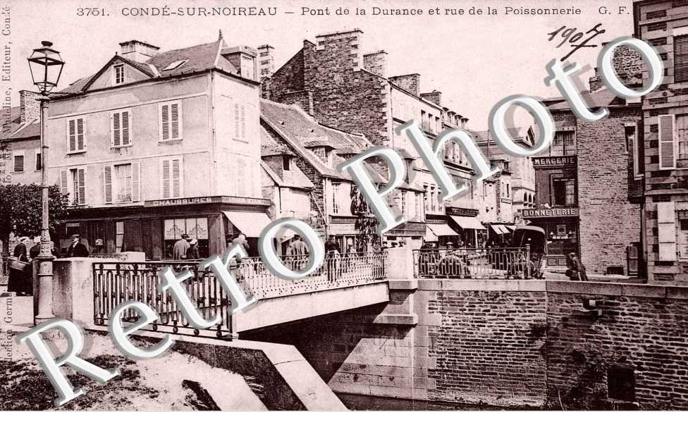 pont de la durance et rue de la poissonnerie