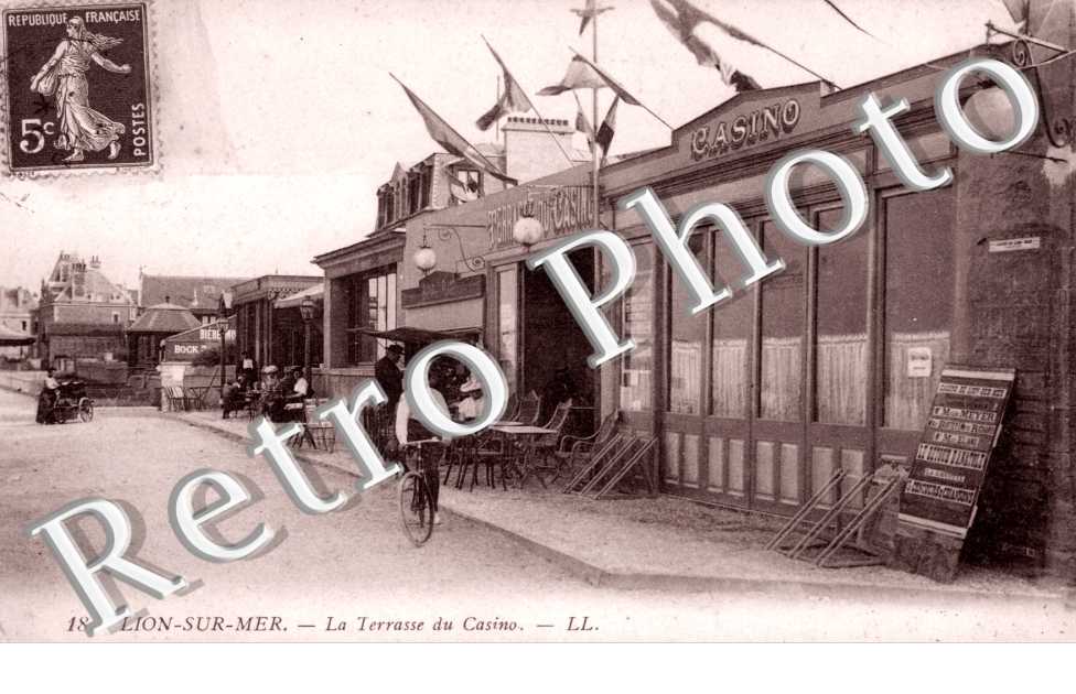 Lion-sur-Mer, la Terrasse du Casino