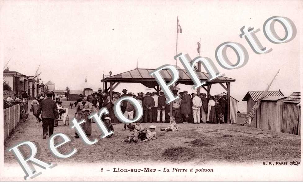 Lion-sur-Mer, la Pierre a Poisson