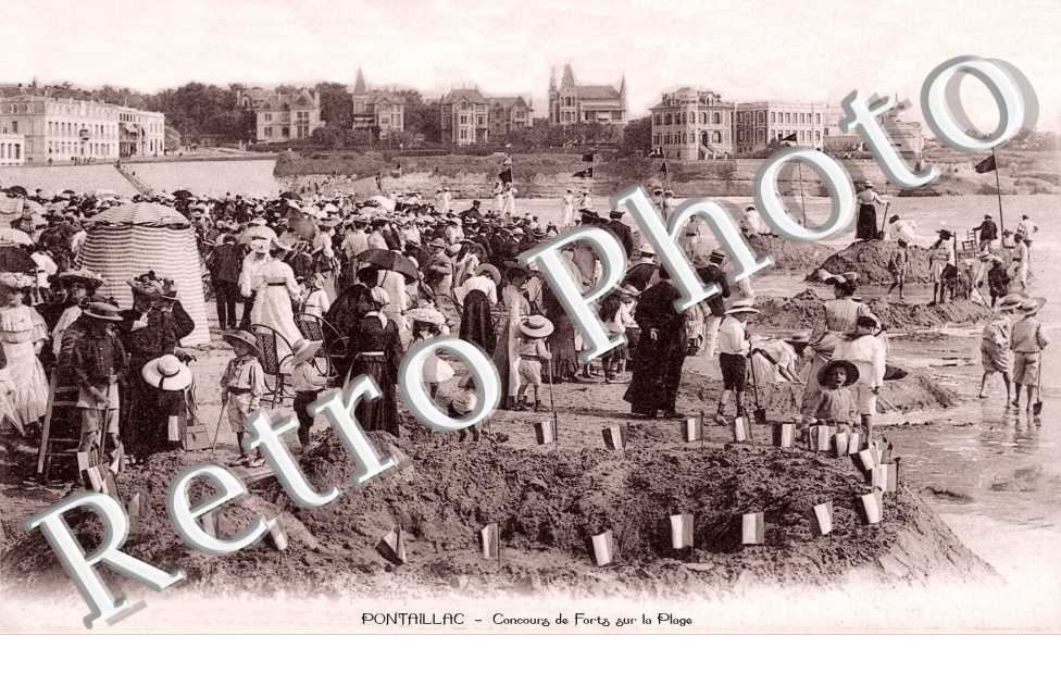 PONTAILLAC - Concours de Forts sur la Plage