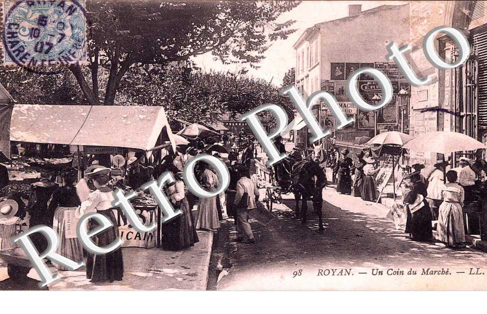Un coin du marche