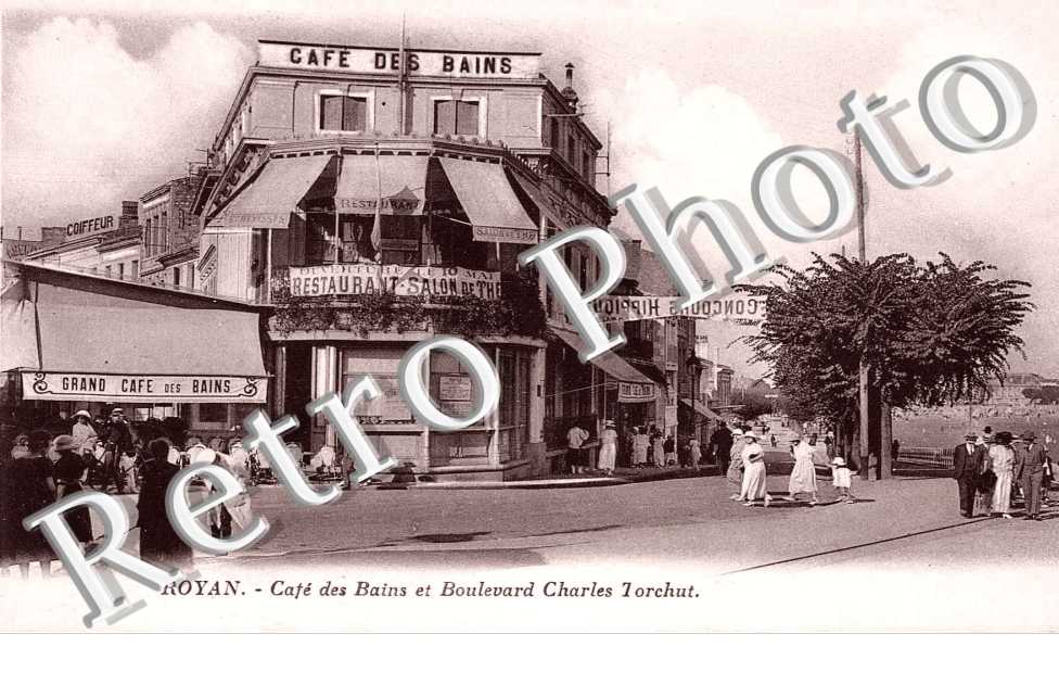 Boulevard Torchut Cafe des bains
