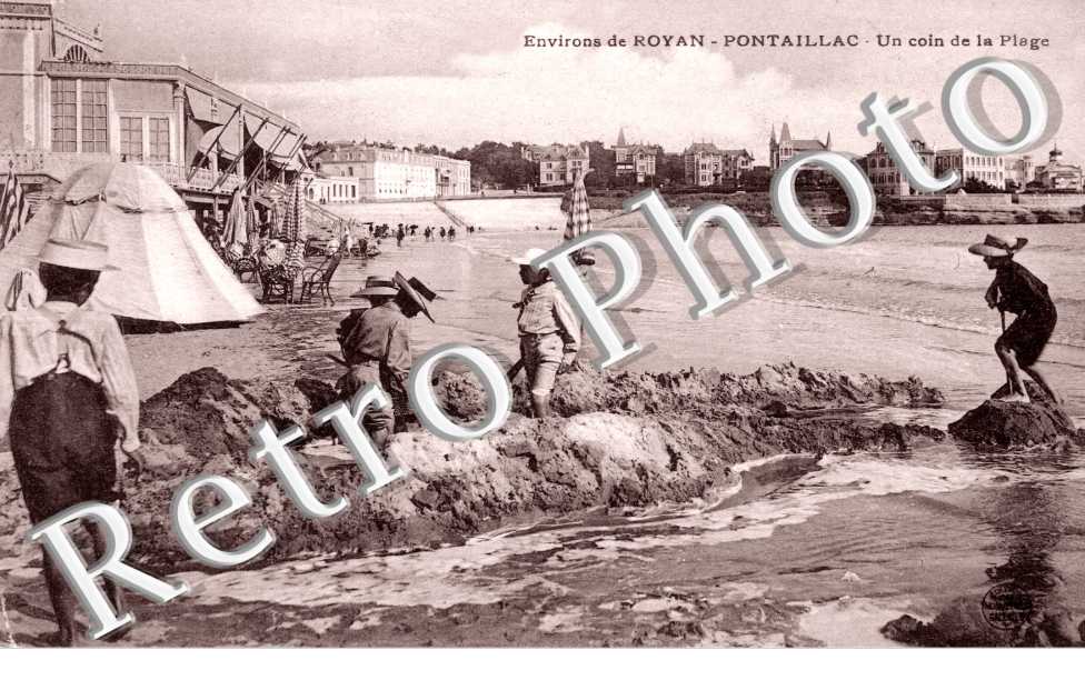 PONTAILLAC un coin de la plage