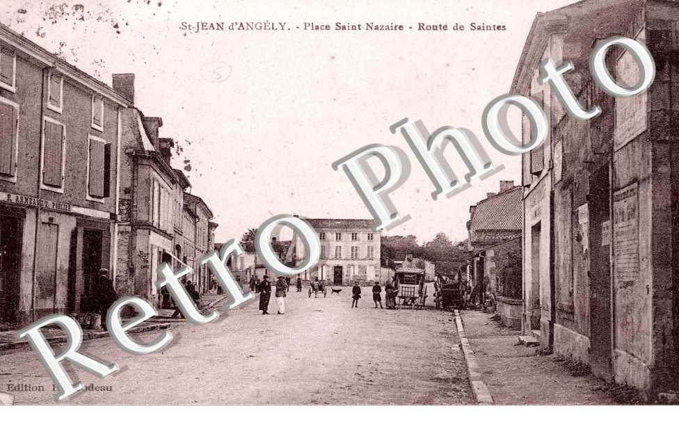 Place de Saint-Nazaire, Route de Saintes