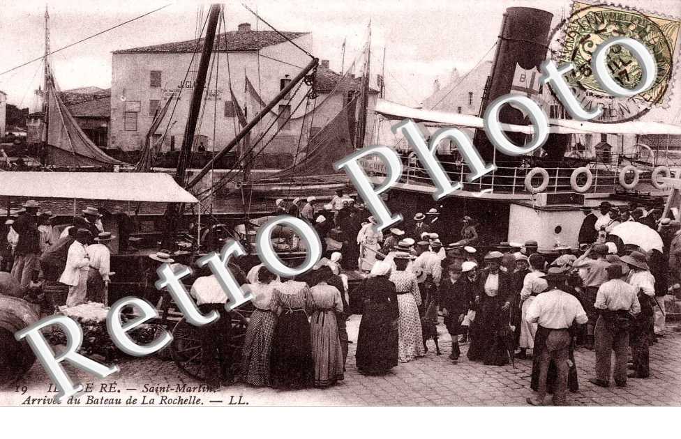 arrivee du bateau de la rochelle