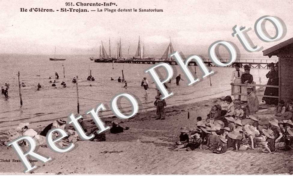 La Plage devant le Sanatorium