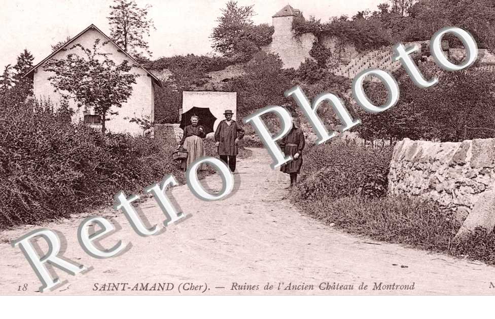 Saint-Amand-Montrond, Ruines de l&#039;Ancien Chateau de Montrond