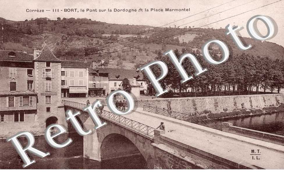 Le pont sur la Dordogne