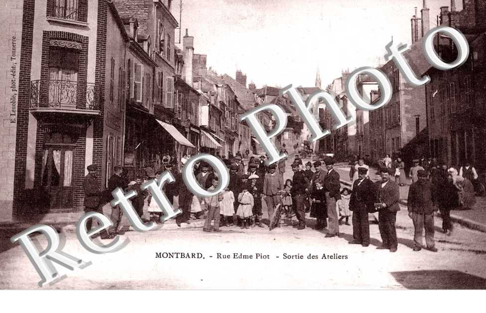 rue Edme Piot sortie des ateliers