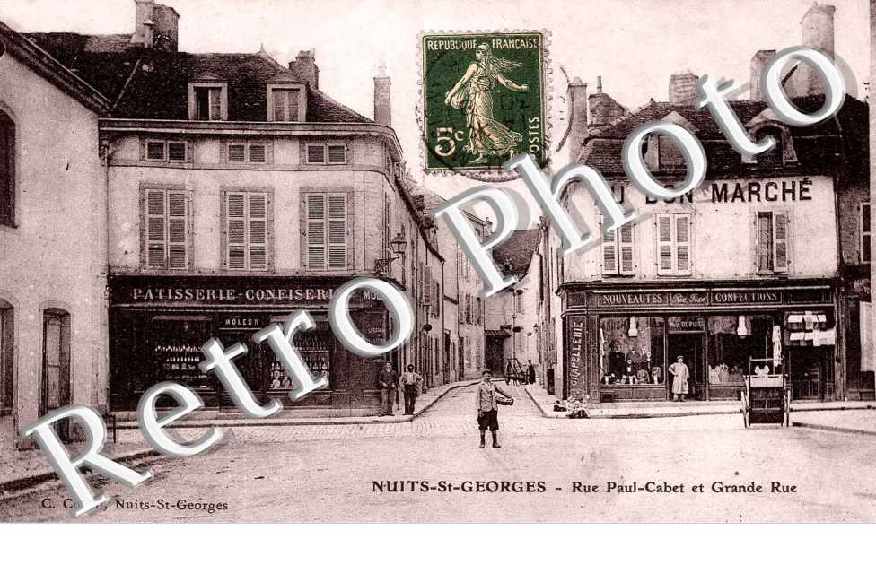 Rue Paul Cabet et Grande Rue
