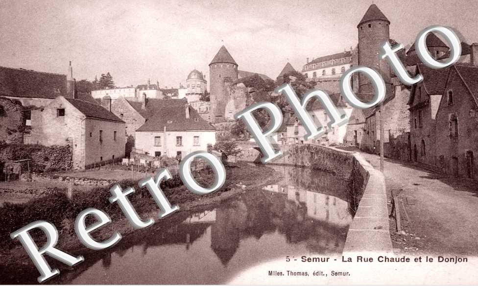 La rue Chaude et le Donjon