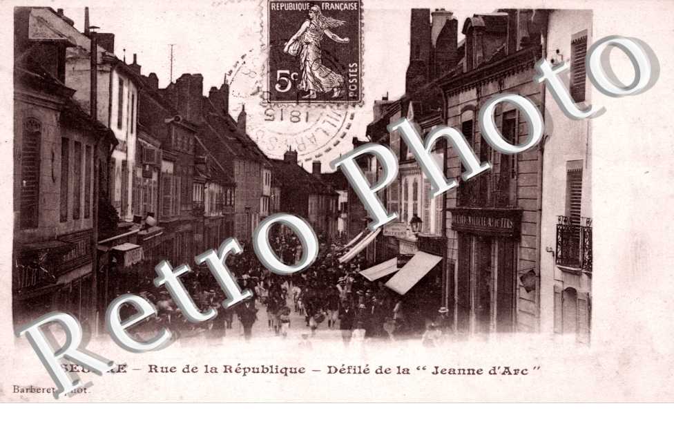 rue de la Republique - defile de la Jeanne d'Arc