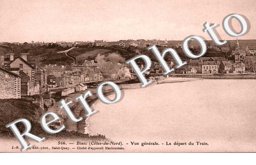 Vue generale  LE DEPART DU TRAIN
