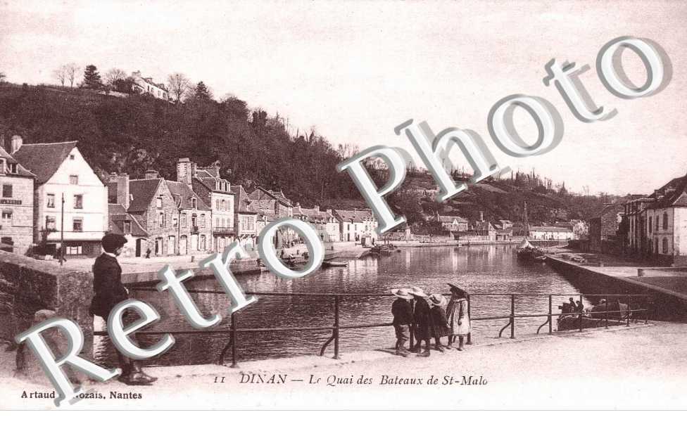 le quai des bateaux de Saint Malo