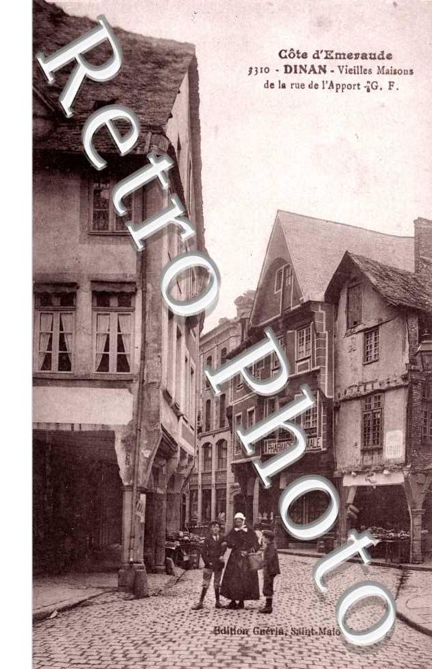 Vieilles maison de la rue d&#039;Apport