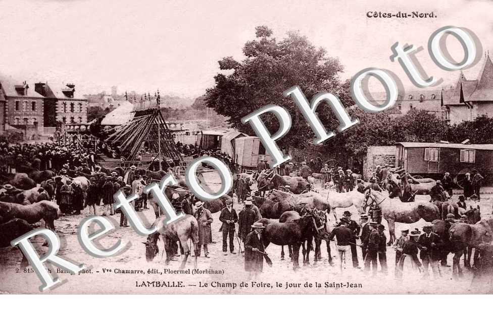 le champ de foire le jour de la Saint-Jean