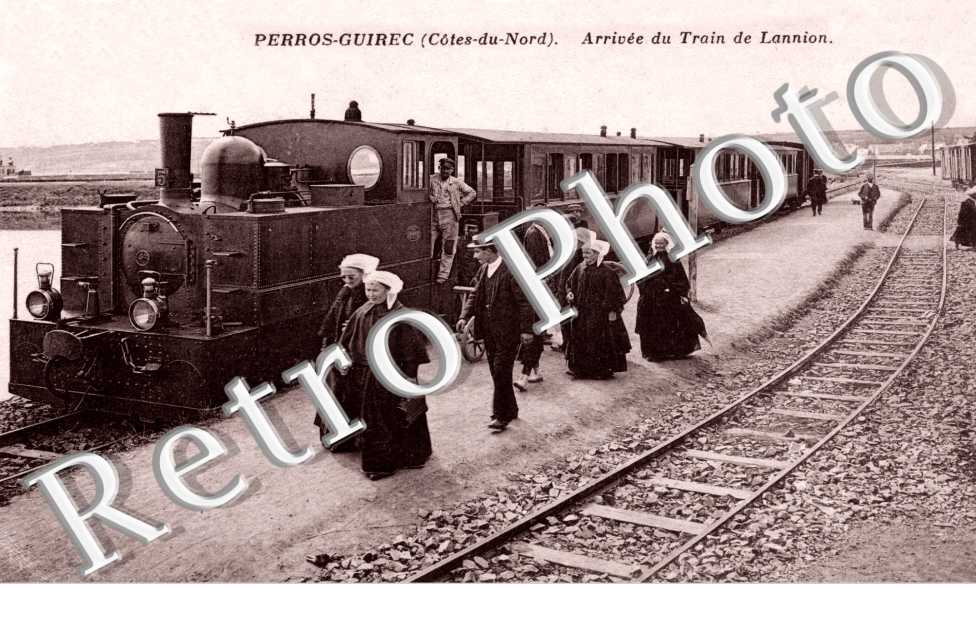 arrivée du TRAIN DE LANNION