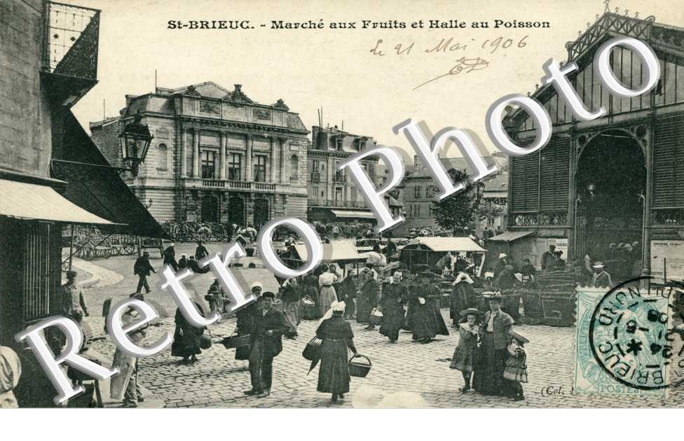 marche aux fruits et halle au poisson