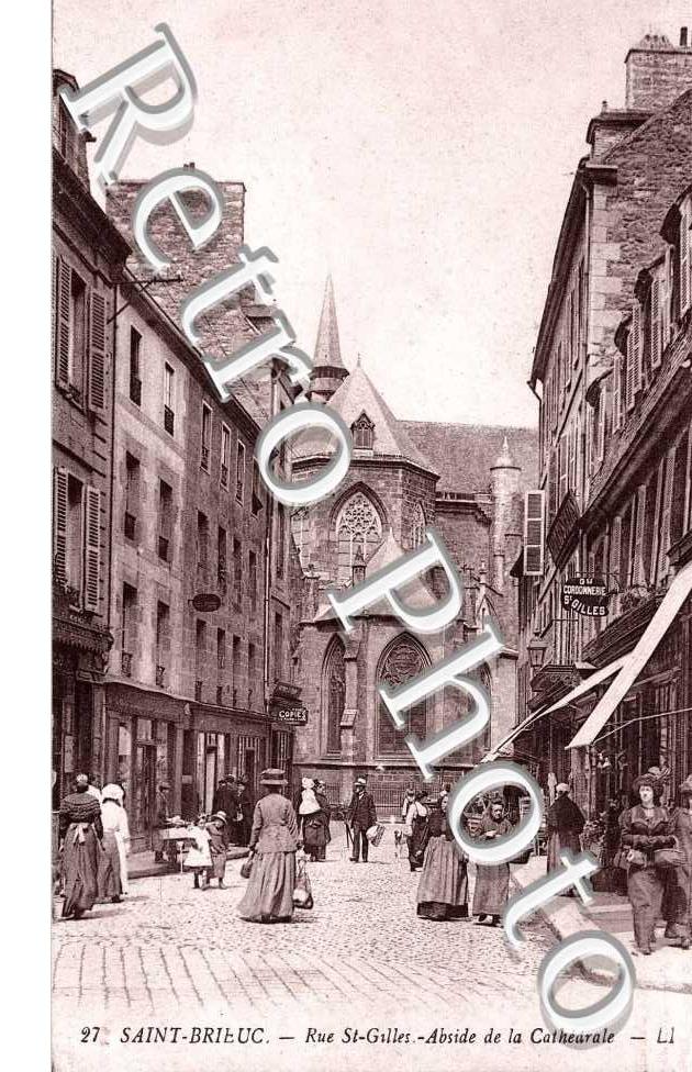 Rue Saint Gilles - ABSIDE DE LA CATHEDRALE