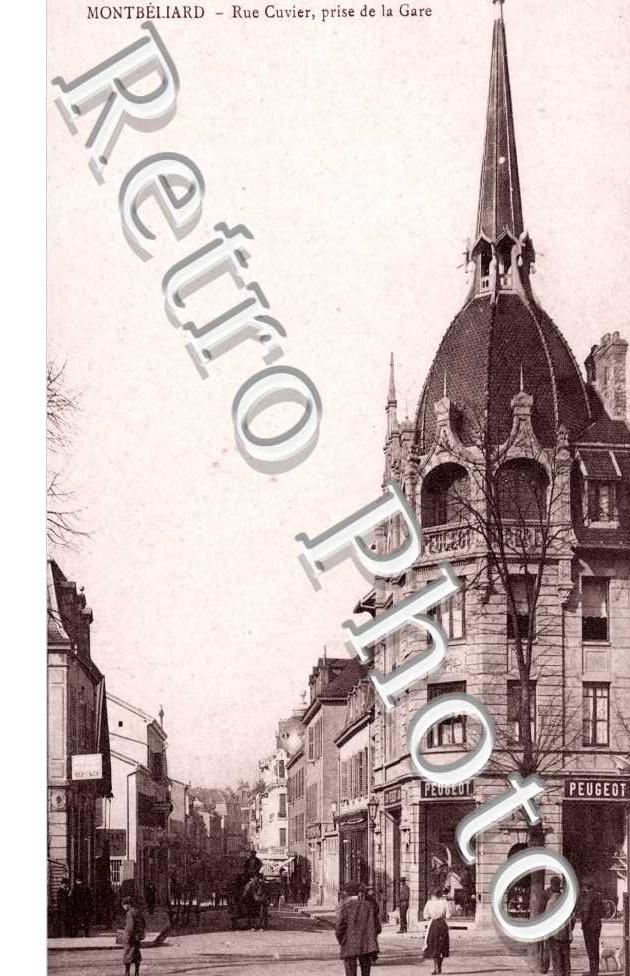 Rue Cuvier prise de la Gare