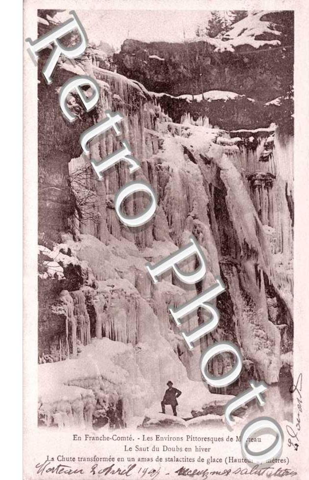 le saut du Doubs en Hiver